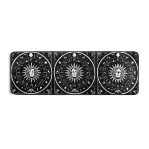 【並行輸入品】 VEKELEE Zodiac Symbols Runner Rug Soft & Absorbent Hallway Area