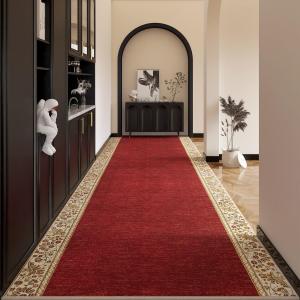 【並行輸入品】 Non Shedding Long Indoor Runner Rug for Hallway Non Slip Kitchen