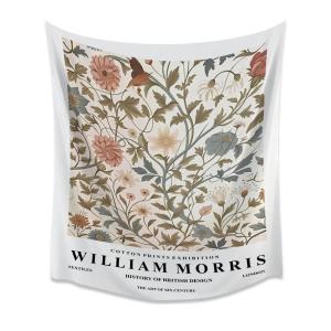 【並行輸入品】 Country William Morris Branch Leaf Bird Art Tapestry Vintage Far