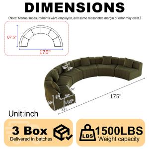 【並行輸入品】 175 inch Oversi...の詳細画像3
