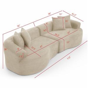 【並行輸入品】 112 inch Oversi...の詳細画像3