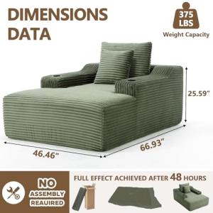【並行輸入品】 67 Inch Boneles...の詳細画像4