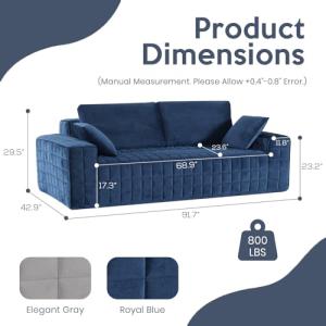 【並行輸入品】 91 Cloud Sofa B...の詳細画像4