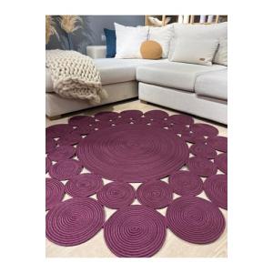【並行輸入品】 Round Jute Rug ...の詳細画像4