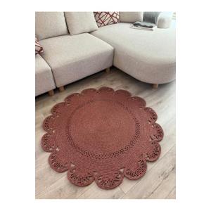 【並行輸入品】 Jute Rug Round ...の詳細画像4
