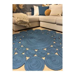 【並行輸入品】 Round Jute Rug ...の詳細画像3