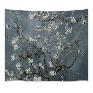 【並行輸入品】 Impressionist Almond Blossom Tapestries Vintage Academia Moody F