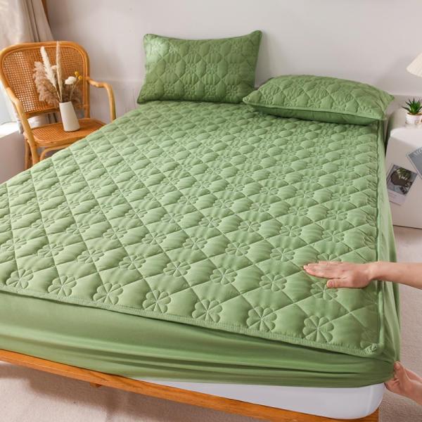 【並行輸入品】 Fitted Sheet Mattress Protector Waterproof...