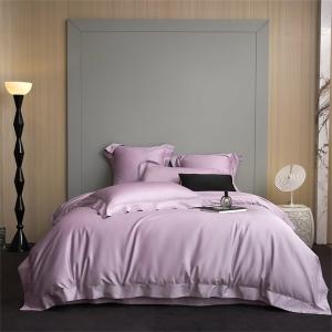 【並行輸入品】プレミアムコットン シンプル 無地 ソフト 寝具セット クイーン キングサイズ 羽毛布団カバーセット ベッドシーツ/フィットシーツ