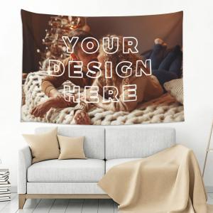 【並行輸入品】 Custom Tapestry Customize Tapestry Upload Images Banners and Sig