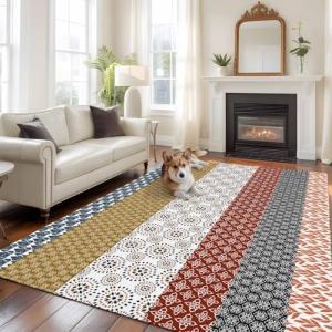 【並行輸入品】 Rectangle Rug 9...の詳細画像4