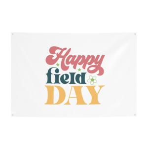 【並行輸入品】 Field Day Banner Backdrop Flag 47 * 71 Inches Outdoor Yard Sign