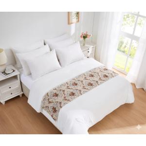 【並行輸入品】 Warm Home Designs 96 Inches Long Woven Floral Tapestry Bed Runne