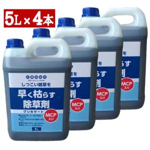 一刀両断 5L 箱売り4本入り 【グリホサート41％除草剤】 非農耕地用