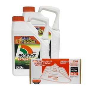 ラウンドアップ　マックスロード5.5L  2本組➕刈払機チップソー1枚 ラウンドアップマックスロード 5.5L【有効期限2029年10月】 原液