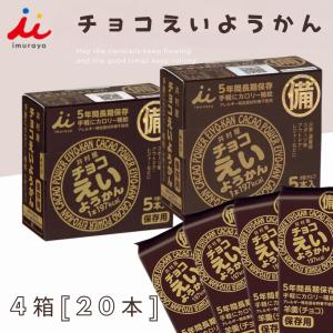 10本　井村屋　えいようかん　チョコえいようかん　羊羹　保存食　非常食 チョコえいようかん 栄養かん 井村屋 羊羹 非常食 5年間長期保存 保存