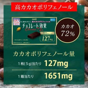 チョコレート効果 カカオ72% 明治 47枚 ...の詳細画像1