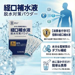 経口補水液 脱水対策 パウダー 12包 五洲薬...の詳細画像5