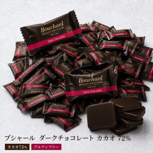 ブシャール ダークチョコレート カカオ 72% 100枚 BOUCHARD チョコ カカオ70%以上 高カカオチョコ ハイカカオ ポリフェノール 大容量 個包装 コストコ