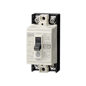 三菱 漏電ブレーカー2点 125A 100A 三菱電機 BVC220 分電盤用漏電ブレーカー 2P2E20A30mA100-200V