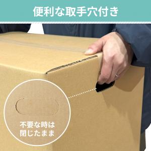 段ボール 宅配140サイズ 取っ手穴付き 10...の詳細画像2