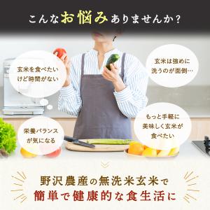 玄米 無洗米 10kg 長期保存 新鮮密封パッ...の詳細画像3