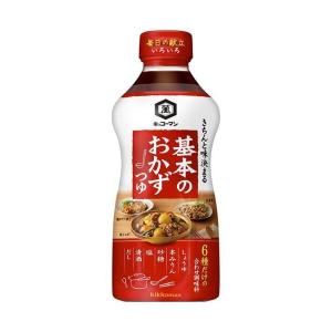 キッコーマン 基本のおかず つゆ 500mlペットボトル×12本入｜ 送料無料｜nozomi-market