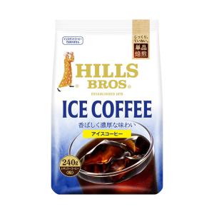 日本ヒルスコーヒー ヒルス アイスコーヒー(粉) 240g袋×12袋入｜ 送料無料｜nozomi-market