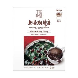 UCC 上島珈琲店 ワンドリップコーヒー W cracking Deep (11g×5P)×12箱入｜ 送料無料｜nozomi-market