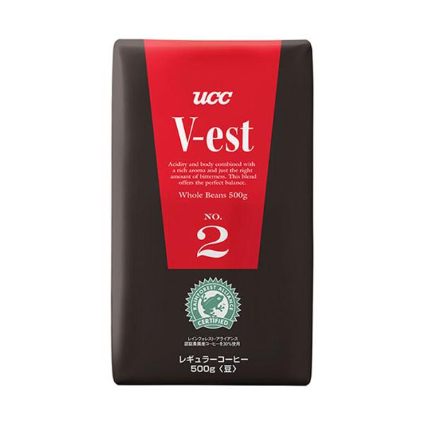 UCC ヴェスト No.2 RA(豆) 500g×1袋入×(2ケース)｜ 送料無料