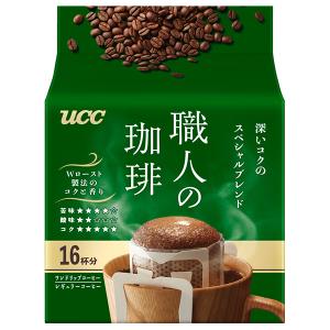 UCC 職人の珈琲 ワンドリップコーヒー 深いコクのスペシャルブレンド (7g×16P)×12袋入｜ 送料無料