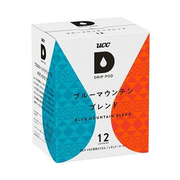 UCC DRIP POD(ドリップポッド) ブルーマウンテンブレンド 12P×12箱入｜ 送料無料