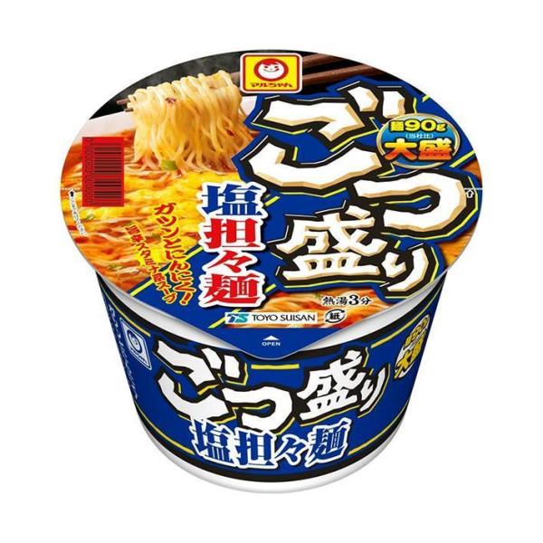 東洋水産 マルちゃん ごつ盛り 塩担々麺 112g×12個入｜ 送料無料