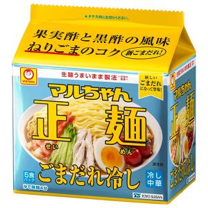 マルちゃん 東洋水産 マルちゃん正麺 冷しラーメン 5食パック×6個