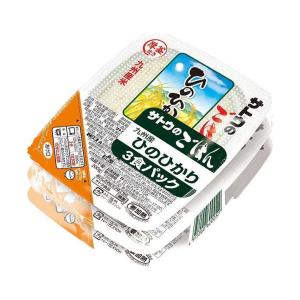 サトウ食品 サトウのごはん 九州産ひのひかり 3食パック (200g×3食)×12個入×(2ケース)｜ 送料無料｜nozomi-market