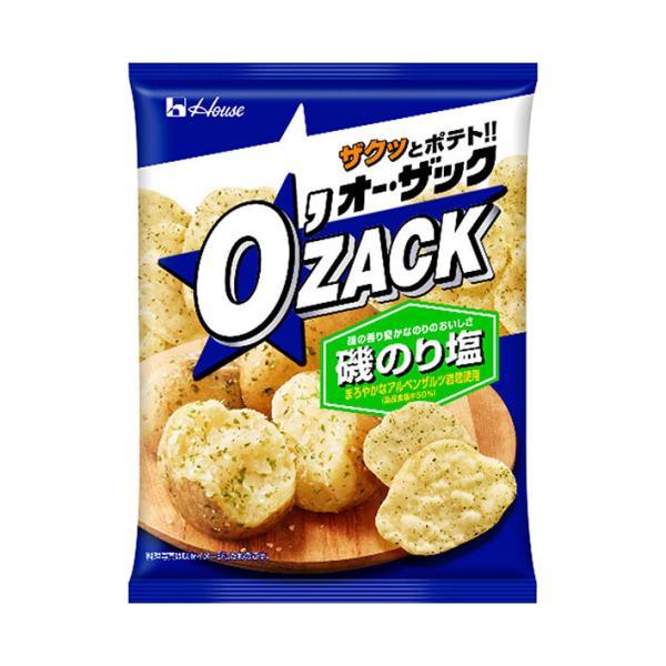 ハウス食品 オー・ザック 磯のり塩味 55g×24袋入｜ 送料無料