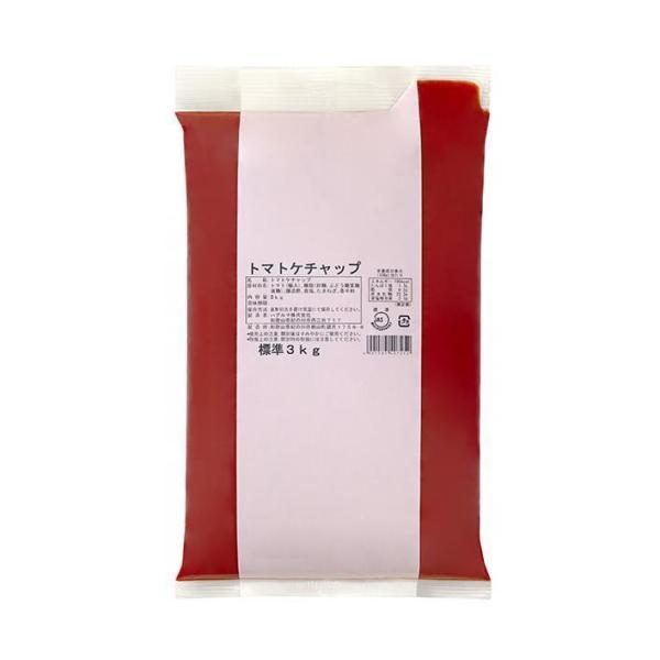 ハグルマ JAS標準 トマトケチャップ 3kg袋パック×4袋入×(2ケース)｜ 送料無料