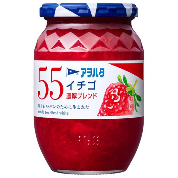 アヲハタ 55 イチゴ さわやかブレンド 400g瓶×6個入×(2ケース)｜ 送料無料