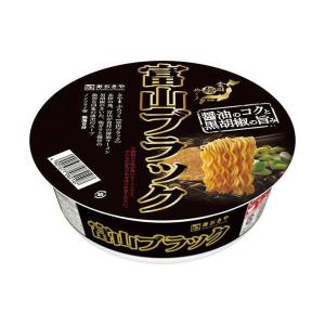 寿がきや 全国麺めぐり 富山ブラックラーメン 108g×12個入｜ 送料無料