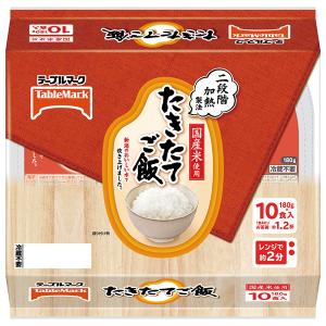 テーブルマーク 国産こしひかり 10食パック (180g×10個)×4個入