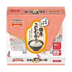 テーブルマーク 国産こしひかり 10食パック (180g×10食)×4個入×(2ケース)｜ 送料無料｜nozomi-market