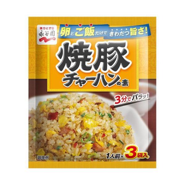 永谷園 焼豚チャーハンの素 27g×10袋入×(2ケース)｜ 送料無料