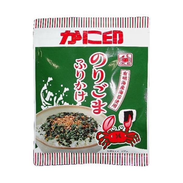 木村海苔 かに印 のりごまふりかけ 40g×10袋入×(2ケース)｜ 送料無料 ふりかけ 調味料 海...