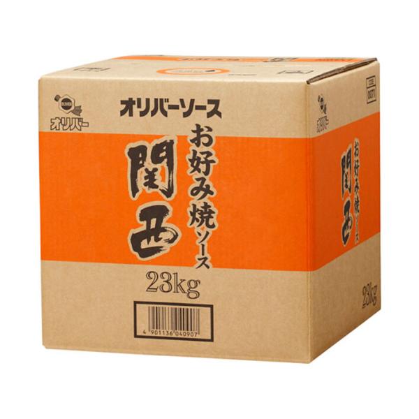 オリバーソース お好み焼ソース 関西 23kg×1ケース入｜ 送料無料