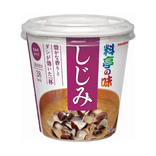 マルコメ カップ料亭の味 しじみ 1食×6個入×(2ケース)｜ 送料無料