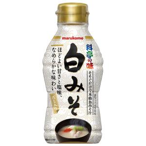 マルコメ 液みそ白みそだし入り430gボトル×1ケース（全10本） 送料無料
