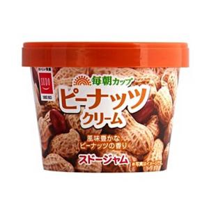 スドージャム 毎朝カップ ピーナッツクリーム 120g×12個入｜ 送料無料｜nozomi-market