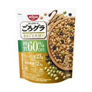 日清シスコ ごろグラ 糖質60%オフ まるごと大豆 350g×6袋入｜ 送料無料｜nozomi-market
