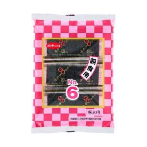 白子のり 味のり No6 6袋詰(12切5枚)×10袋入｜ 送料無料｜nozomi-market