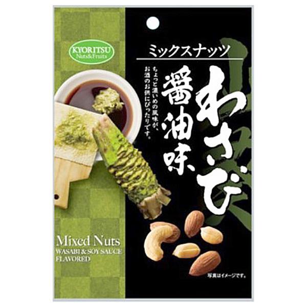 共立食品 ミックスナッツ わさび醤油味 70g×6袋入×(2ケース)｜ 送料無料